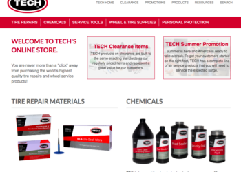 TECH Tire Repairs E-commerce Portal